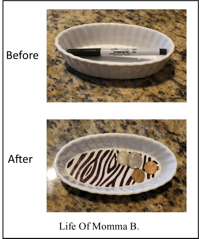 Zebra bowl