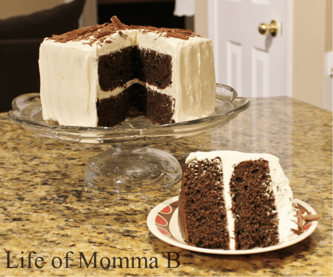 CHOCOLATE CLOUD CAKE