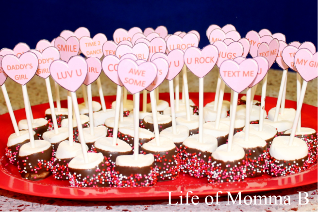 Valentines marshmallows
