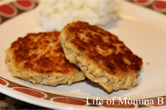 Salmon cakes