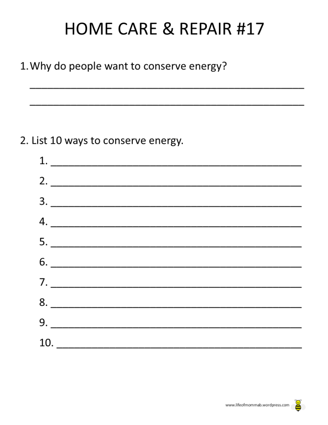 Home Care and Repair #17