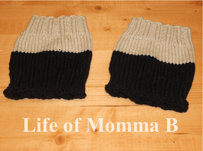 Ribbed boot cuffs, free pattern | Life of Momma B