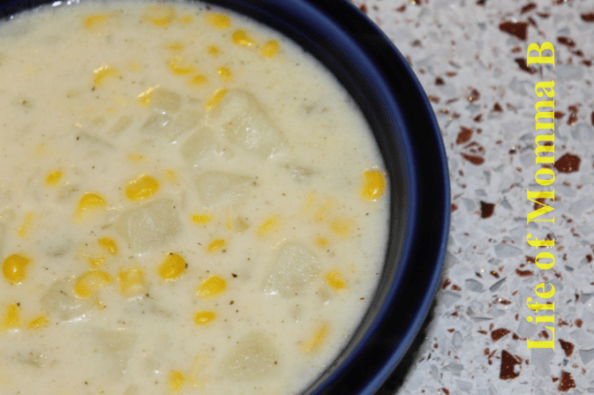 Corn Chowder recipe | Life of Momma B