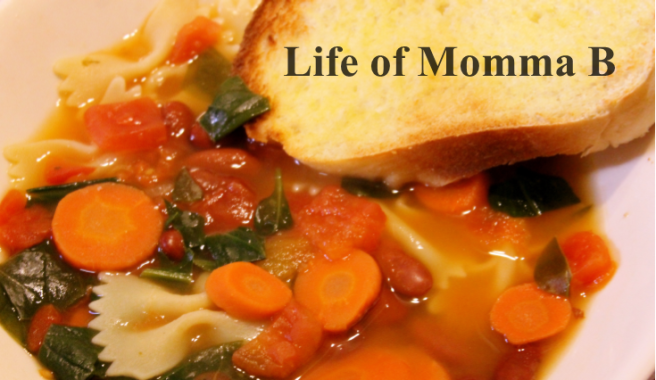 minestrone soup - quick and easy recipe | Life of Momma B