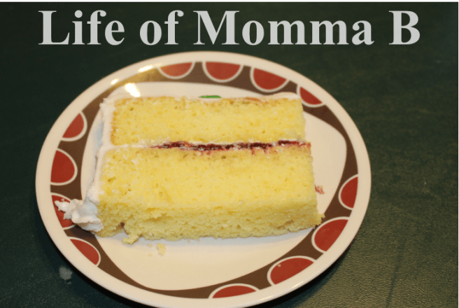 Lemon Cake with Raspberry Filing | Life of Momma B