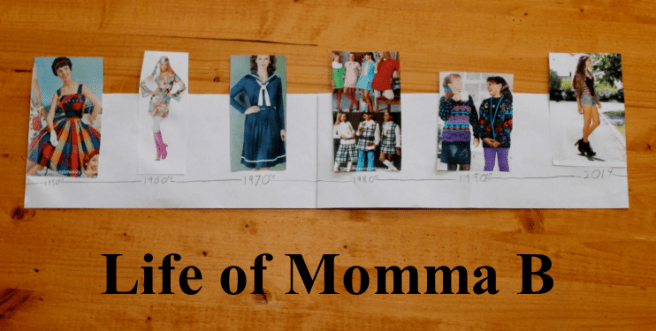 fashion timeline for My Style Merit Badge | Life of Momma B