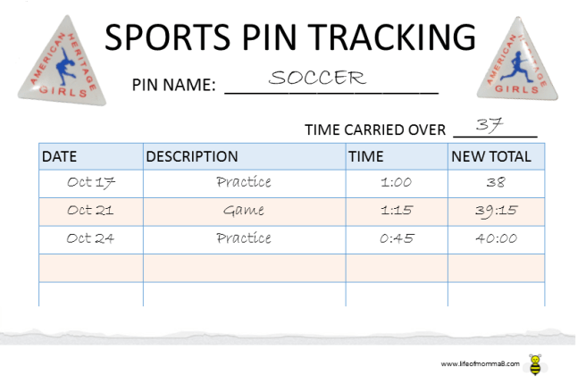 Sports Pin