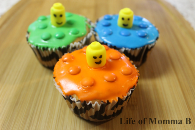Lego cupcake